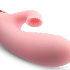 Rabbit Vibrator Sex Toys for Women G Spot Stimulation & Clitoral Sucking with 10 Vibration Modes;  Dildo Vibrator Adult Toys for Female Solo Play Or C